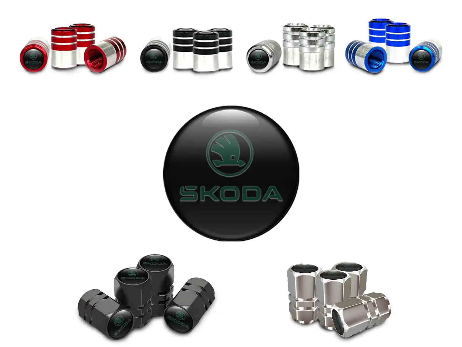 Skoda Cappelli valvola Auto Finish Lucido Max